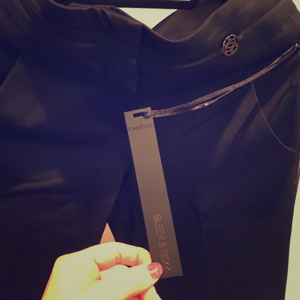 New w/ tags BeBe wide leg pants